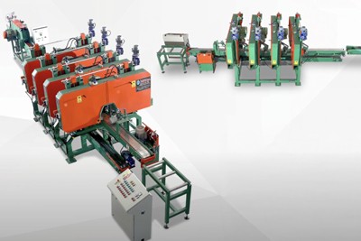 Multiple horizontal saw (sawmill)